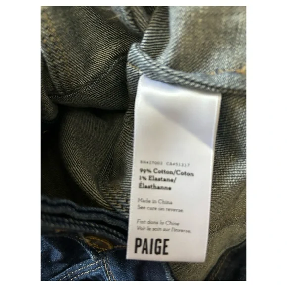 NWOT Anthropologie PAIGE Rowan Denim Jacket in VerucaSize Small